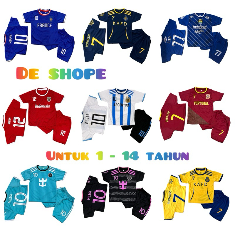/Children's Soccer Suits/Latest Boys' Ball Sets/Children's Sports Shirts/Children's FUTSAL Shirts