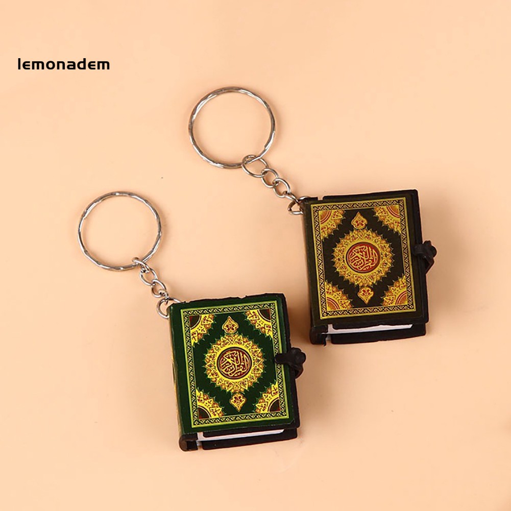【lemonadem】Quran Arabic Pendant Bag Hanging Keychain