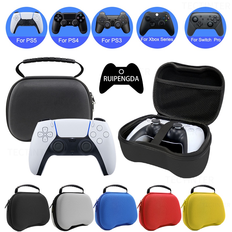 Storage Bags For Xbox Series Handle Hard EVA Gamepad Travel Carrying Portable Bag Protective Case for Switch/PS5 PS4 PS3 Controller